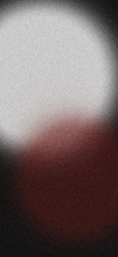 Wallpaper with a white glow and a dark red glow on black